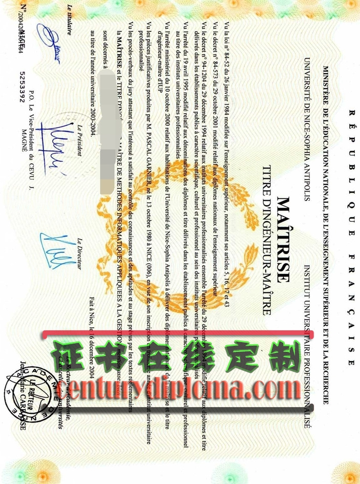 尼斯大学专业教育学院毕业证如何办理？详解全流程