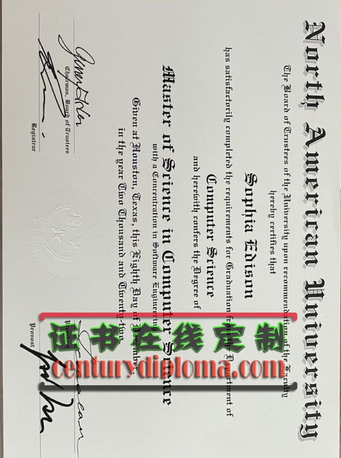 制作美国北美大学毕业证书：轻松打造专属文凭