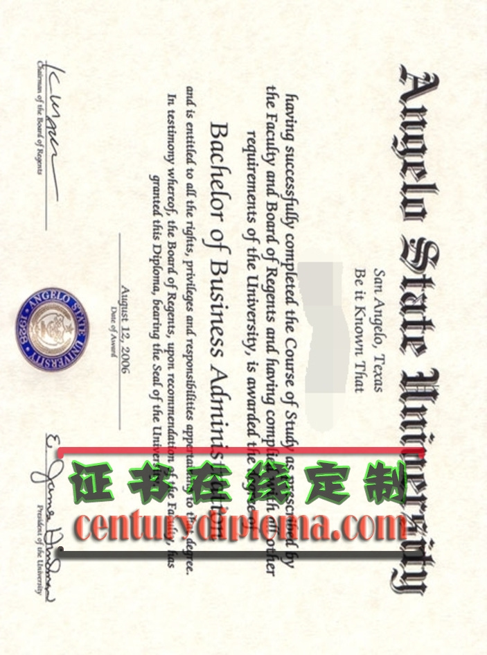 原版制作安吉罗州立大学文凭学位 | 如何轻松获取心仪证书
