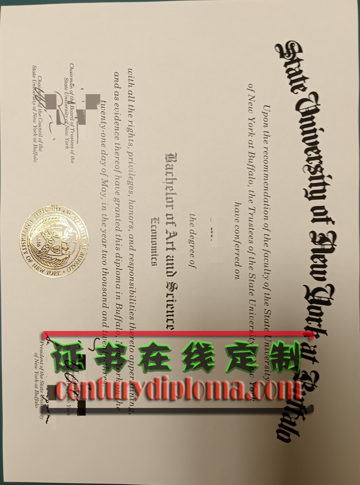 怎么买美国纽约州立大学布法罗分校文凭？详解购买流程与注意事项