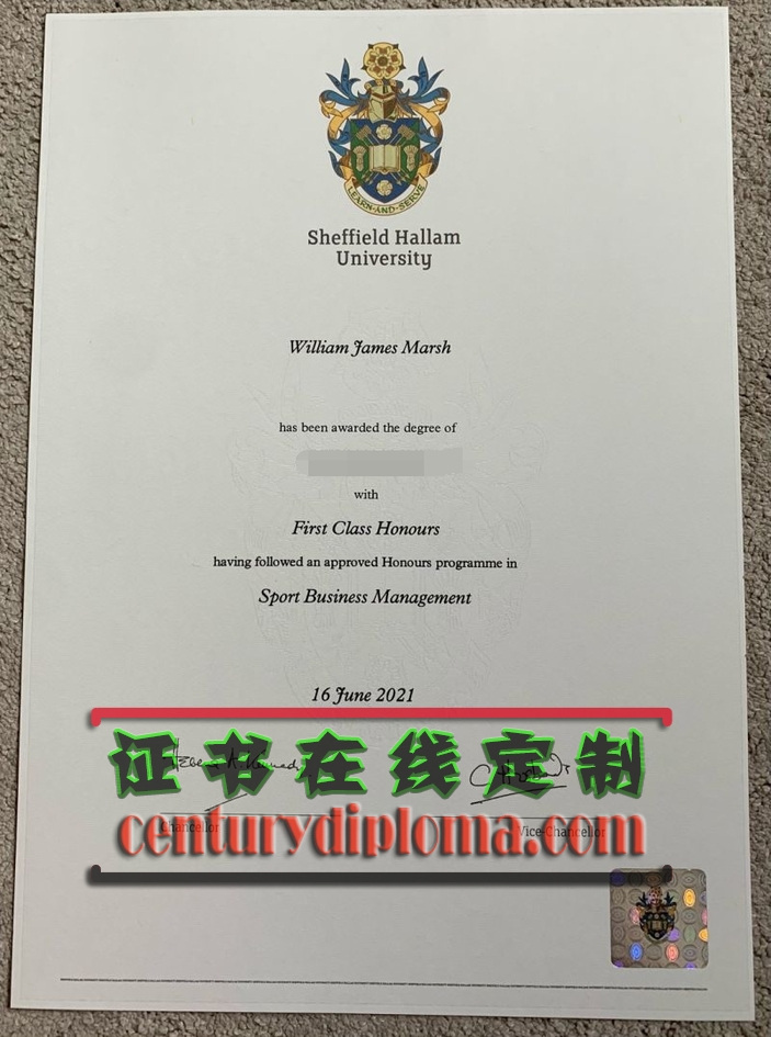 谢菲尔德哈勒姆大学毕业证原版定制：让你毕业季更加独特
