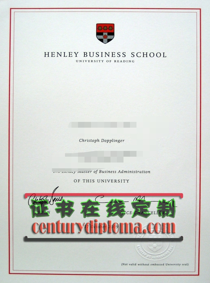 雷丁大学亨利商学院毕业证原版详解：如何轻松鉴别真假？